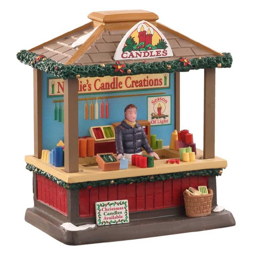 Shop now in UK Lemax Christmas Candles 04759 - Lemax Christmas Village