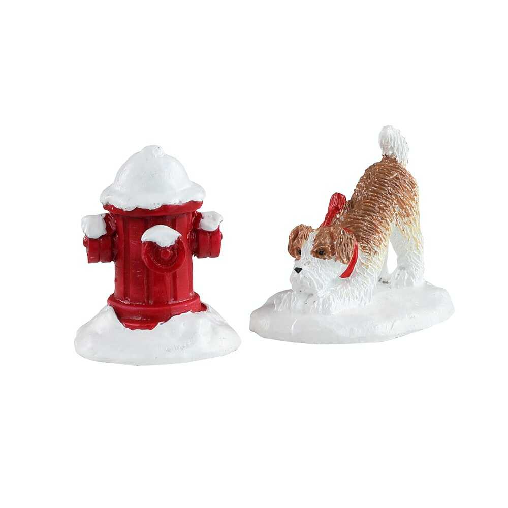 Shop now in UK Lemax Village 2021 Snow Hydrant, Set Of 2 14860