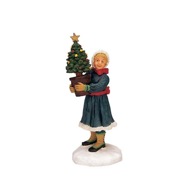 Shop now in UK Lemax Village 2021 The Tiniest Tree 32726