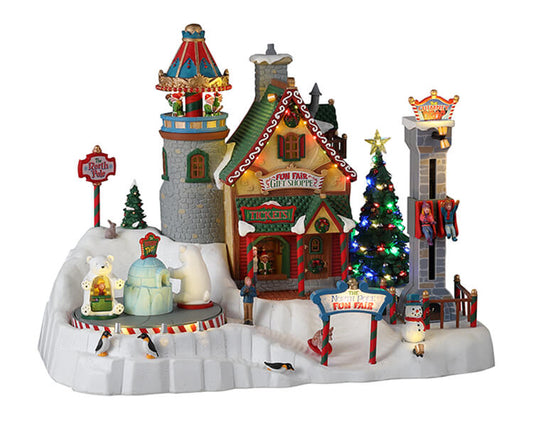 Buy in UK, at the best price, Lemax North Pole Fun Fair (35019)