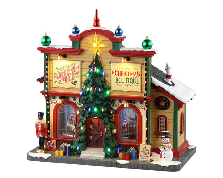 Buy in UK, at the best price, Lemax Cranberry Hill Christmas Boutique (35023)