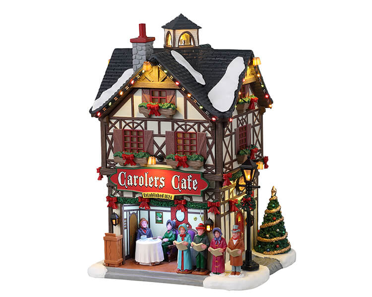 Buy in UK, at the best price, Lemax Carolers Cafe (35024)