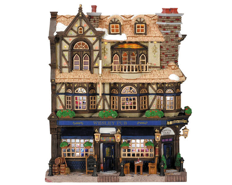Buy in UK, at the best price, Lemax Wesley Pub (45099)