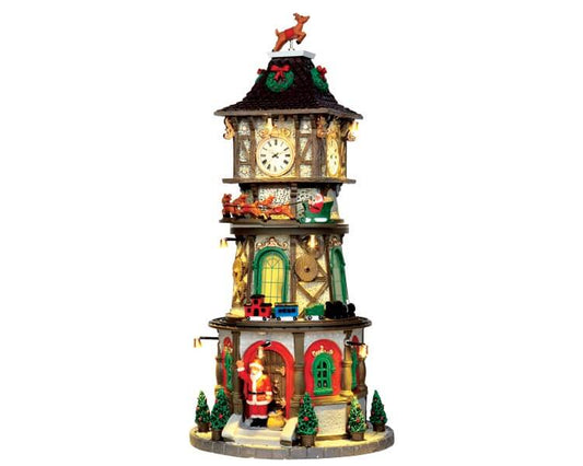 Buy in UK, at the best price, Lemax Christmas Clock Tower (45735)