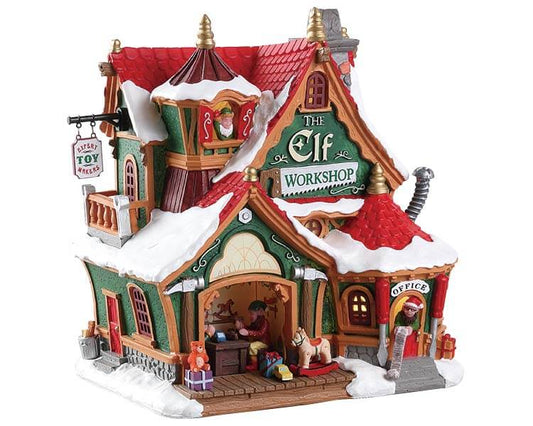 Buy in UK, at the best price, Lemax The Elf Workshop (75291)