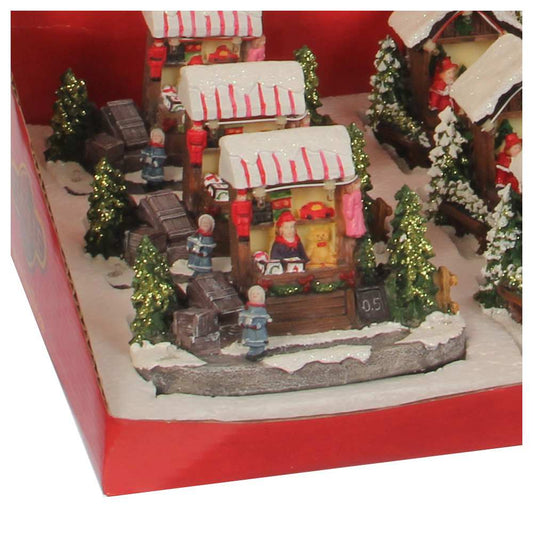 Shop now in UK Luville Collectables Christmas market 3 Toy Shop 1028583