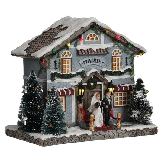 Shop now in UK Luville Collectables  Hotel de ville battery operated 1034016