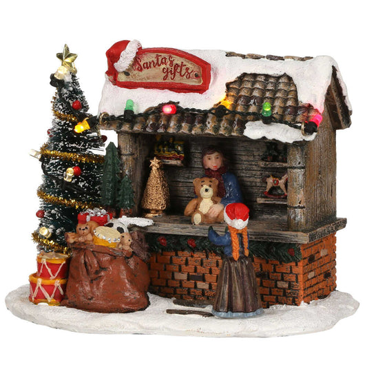 Shop now in UK Luville Collectables Santa's gifts battery operated 1034020