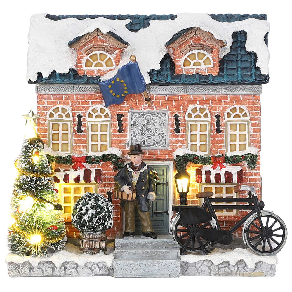 Shop now in UK Luville Collectables City Hall battery operated 1084798