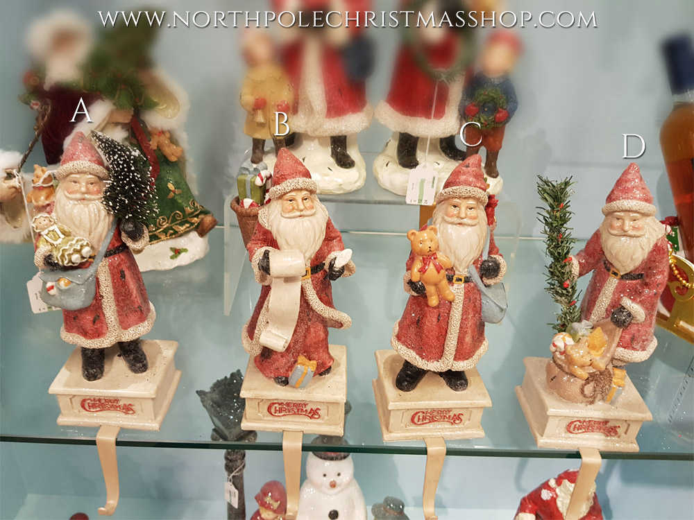 Shop now in UK Mark Roberts Bavarian Santa 64-20882 Stocking Holder