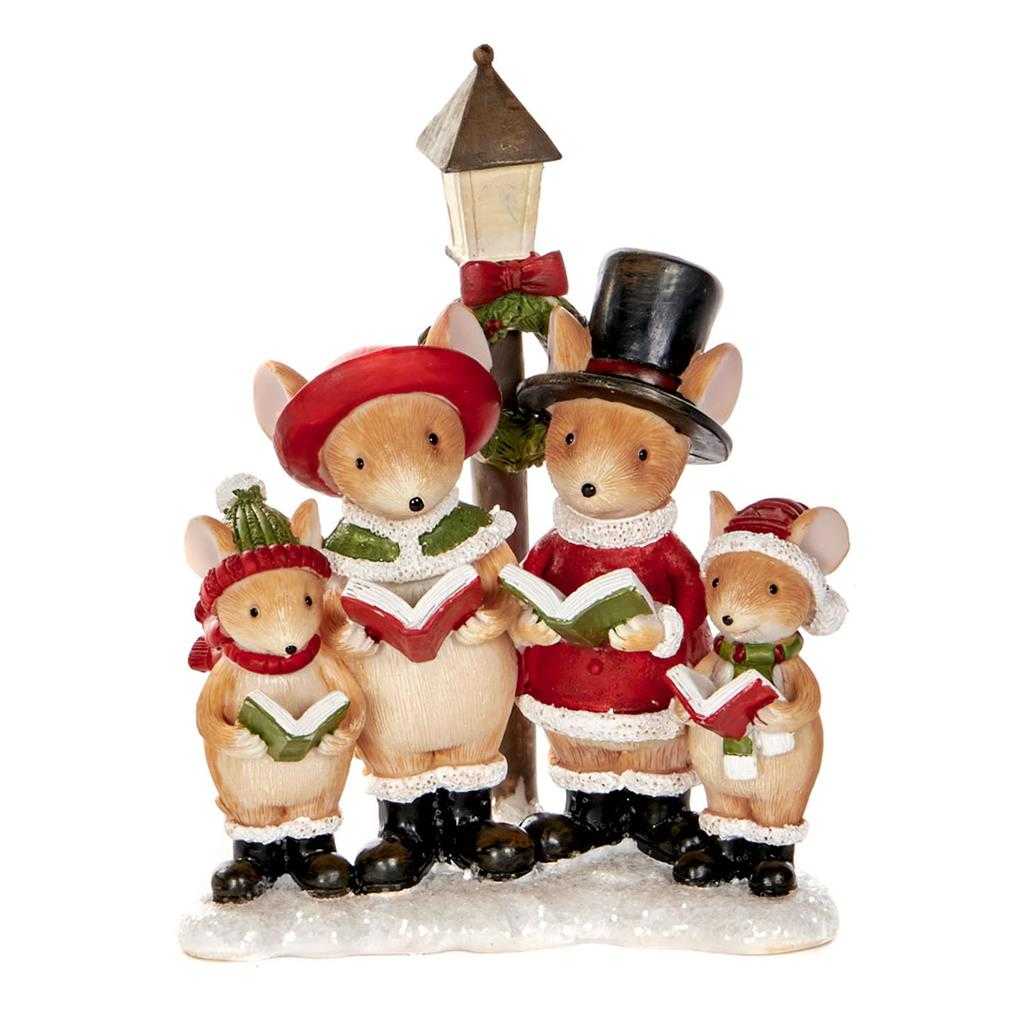 Shop now in UK Goodwill Belgium Carolling Choir Mouse Family MC 34038