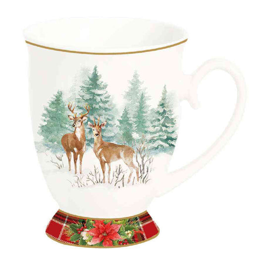 Shop now in UK Easy Life Tableware Porcelain footed mug 250 ml