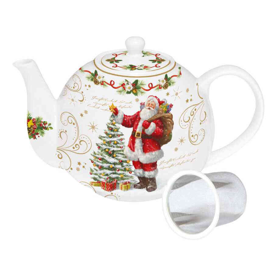 Shop now in UK Easy Life Tableware Porcelain 1Lt teapot with infuser