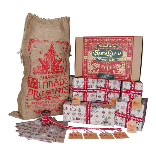 Shop now in UK Present From Santa Claus Wrapping Kit