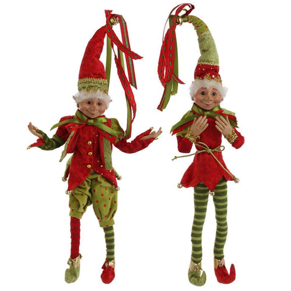 Shop now in UK Raz Imports 16inch POSABLE ELF 3202681 2 Assorted