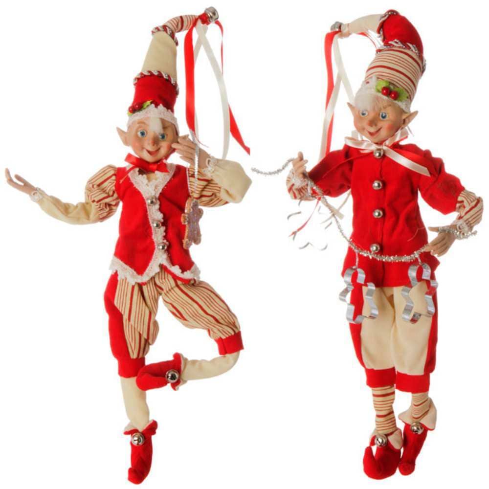 Shop now in UK Raz Imports 16inch POSABLE ELF 3702378 2 Assorted