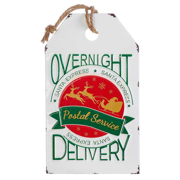 Shop now in UK RAZ Imports Express Mail Tag Ornament Overnight Delivery 4036320