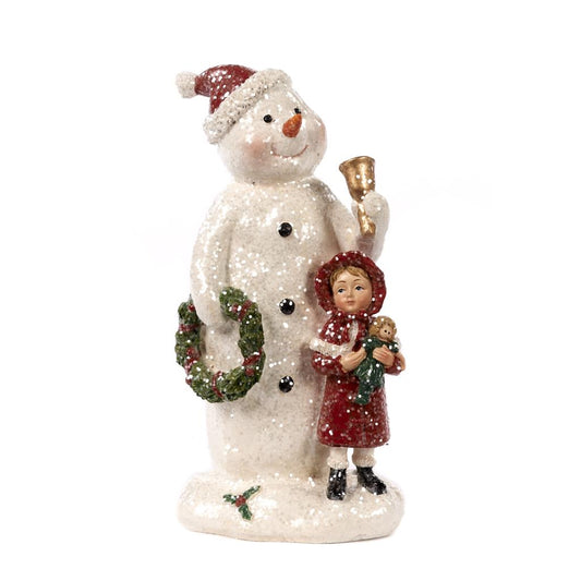 Shop now in UK Glitter Ice Snowman with Girl S 30103