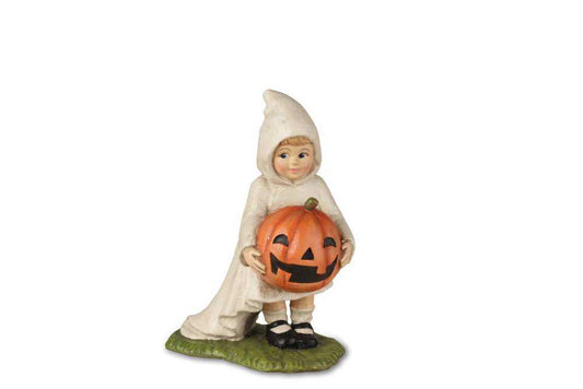 Shop now in UK TD7628 Bethany Lowe  Little Ghost Gabby with Pumpkin