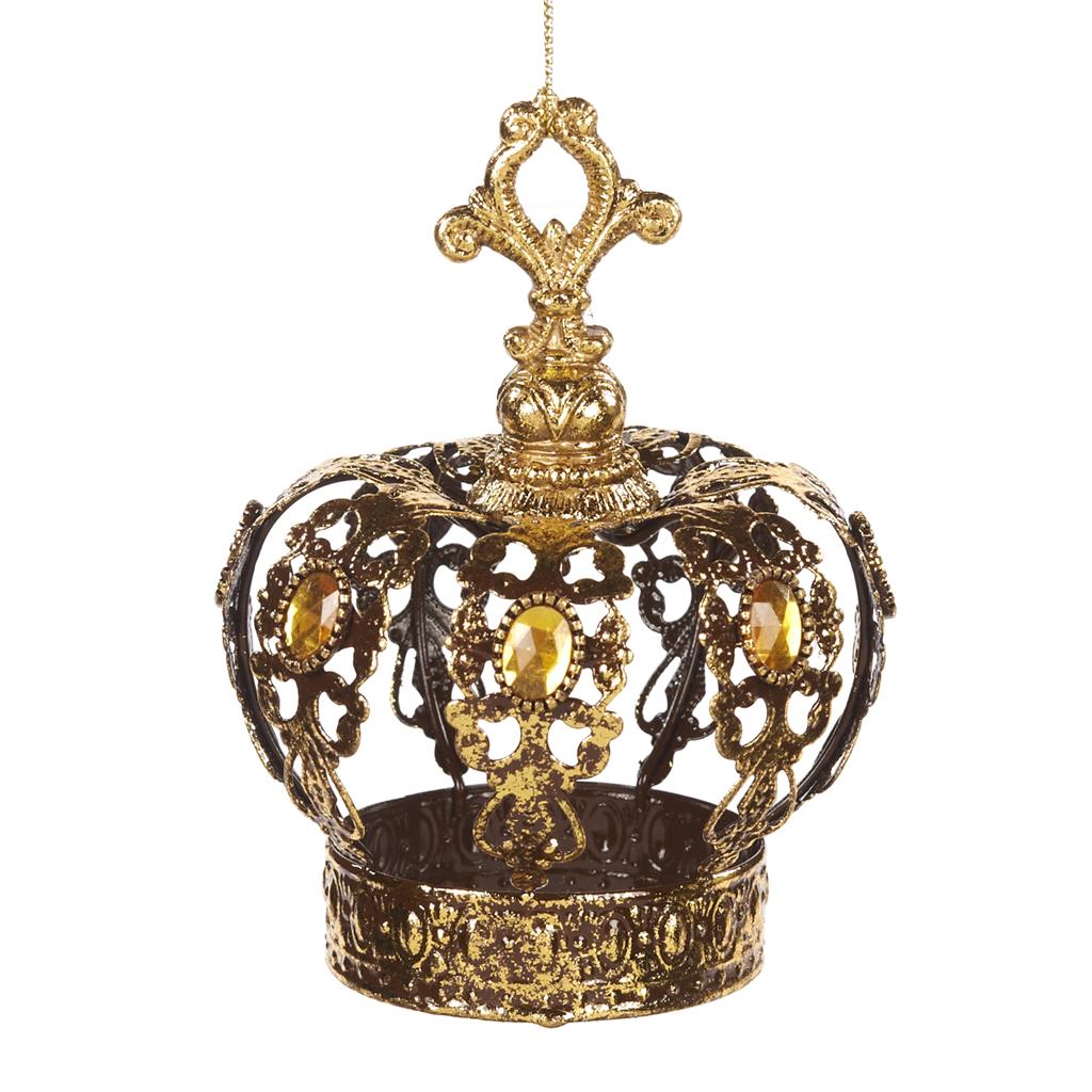 Shop now in UK Metal Jewel Crown Ornament TR 27178